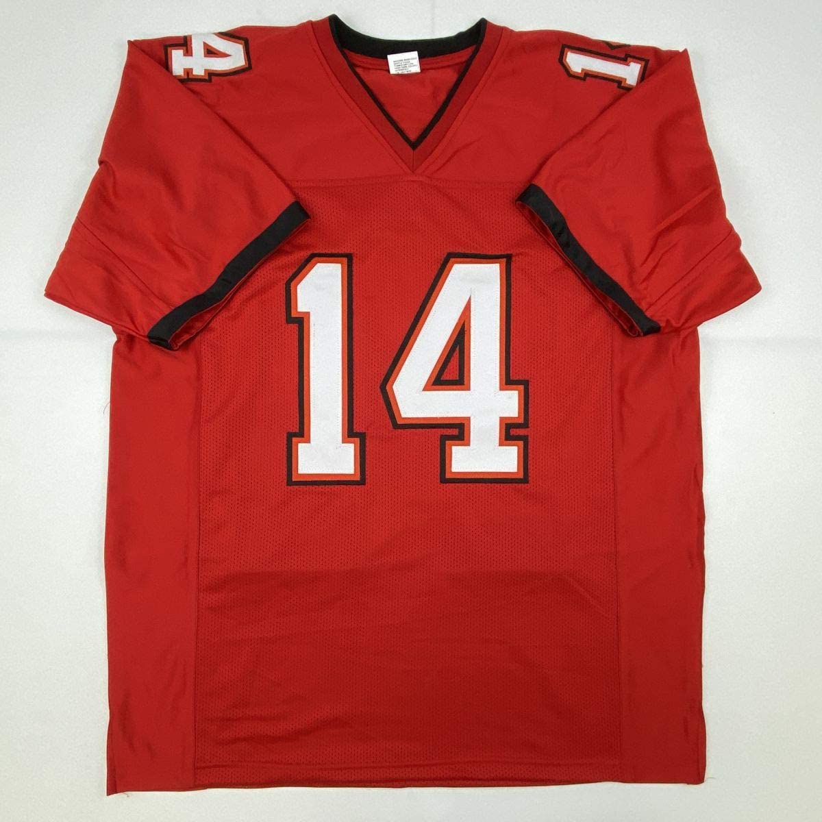 Autographed/Signed Chris Godwin #14 Tampa Bay Red Football Jersey JSA COA