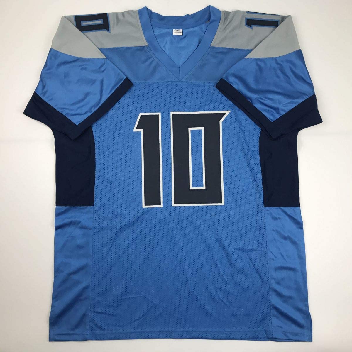 Autographed/Signed Adam Humphries Tennessee Powder Blue Football Jersey PSA/DNA COA