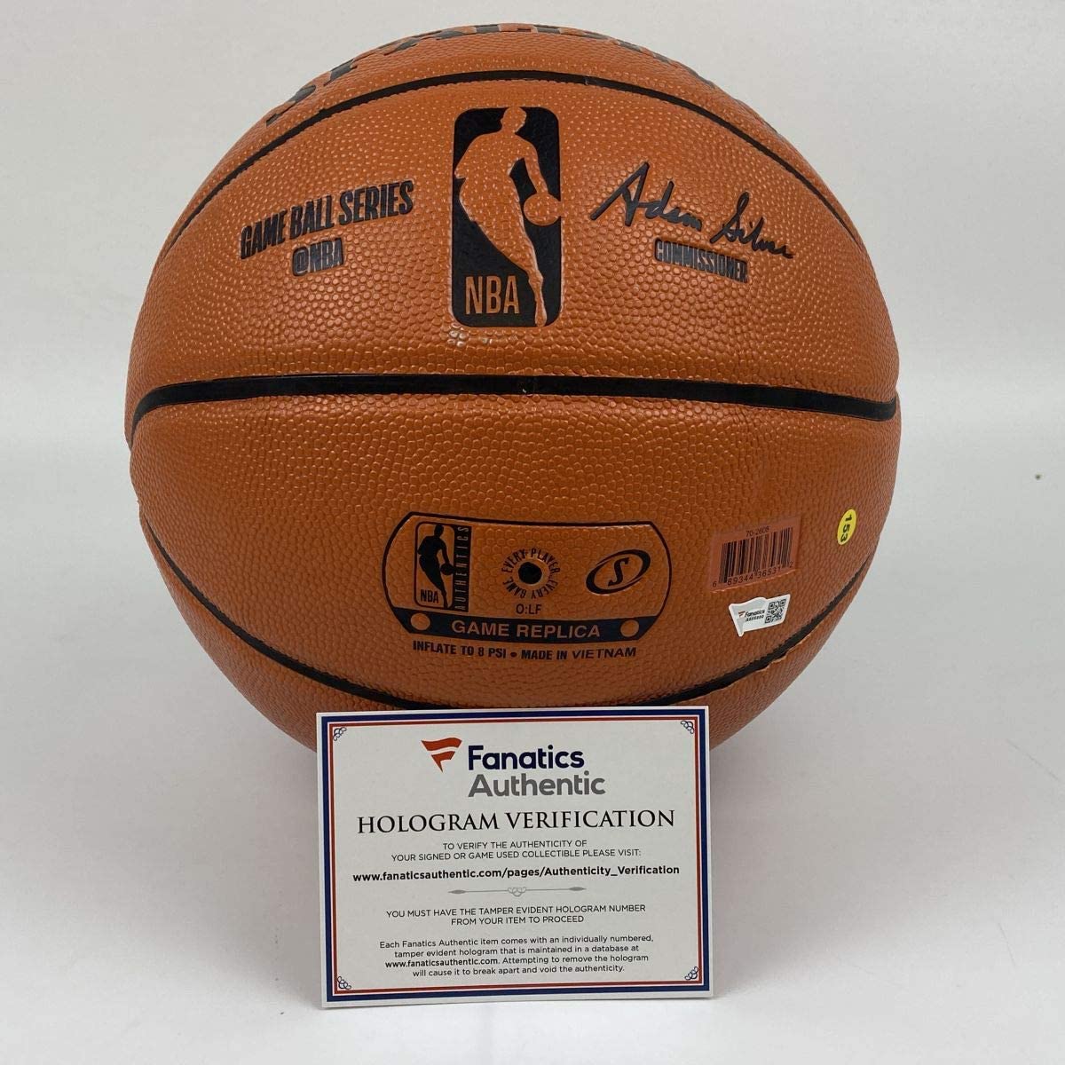 Autographed/Signed Jayson Tatum Boston Celtics Spalding Full Size FS Basketball Fanatics COA