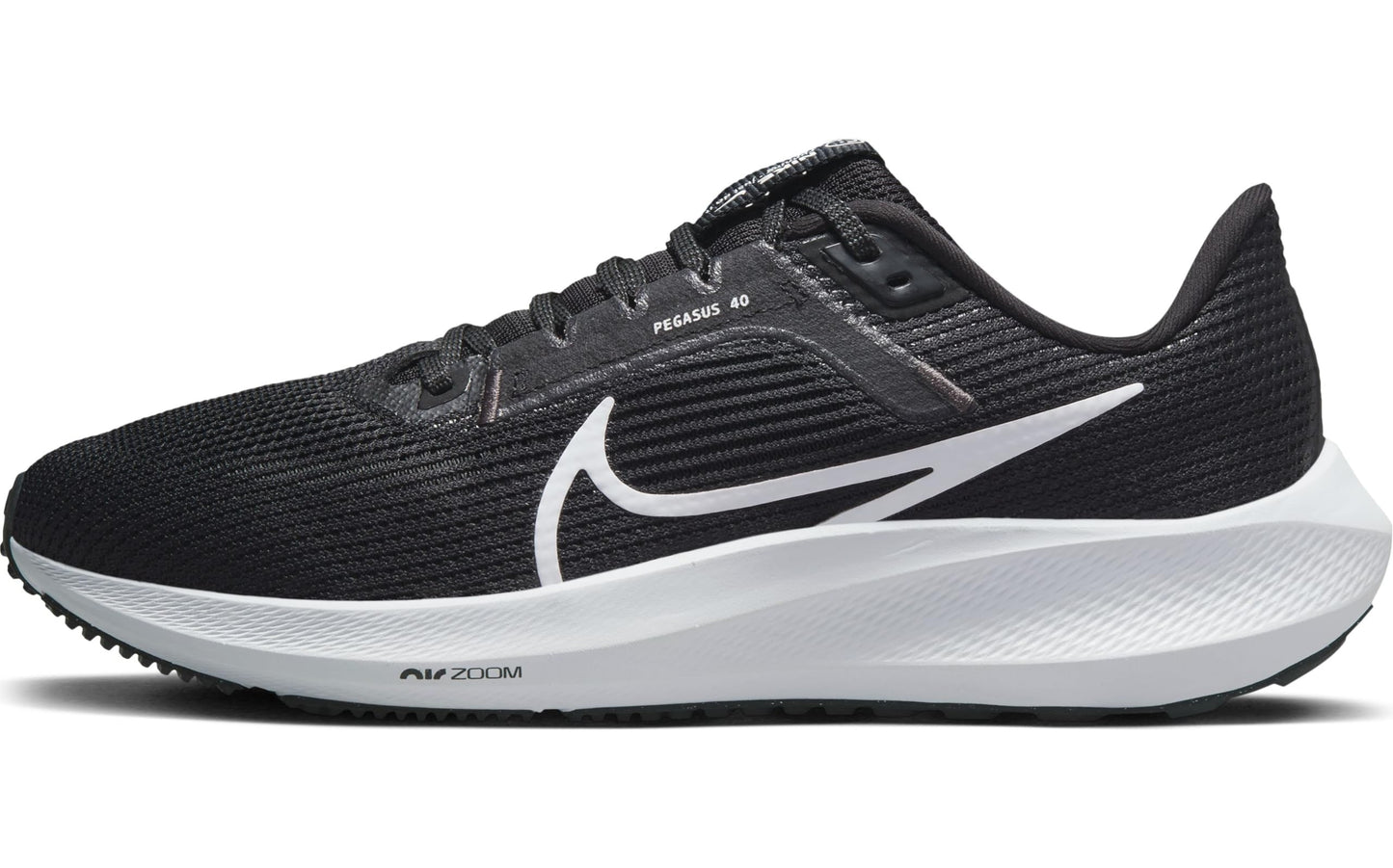 Nike Women's Low-Top Sneakers, Black White Iron Grey, 7.5