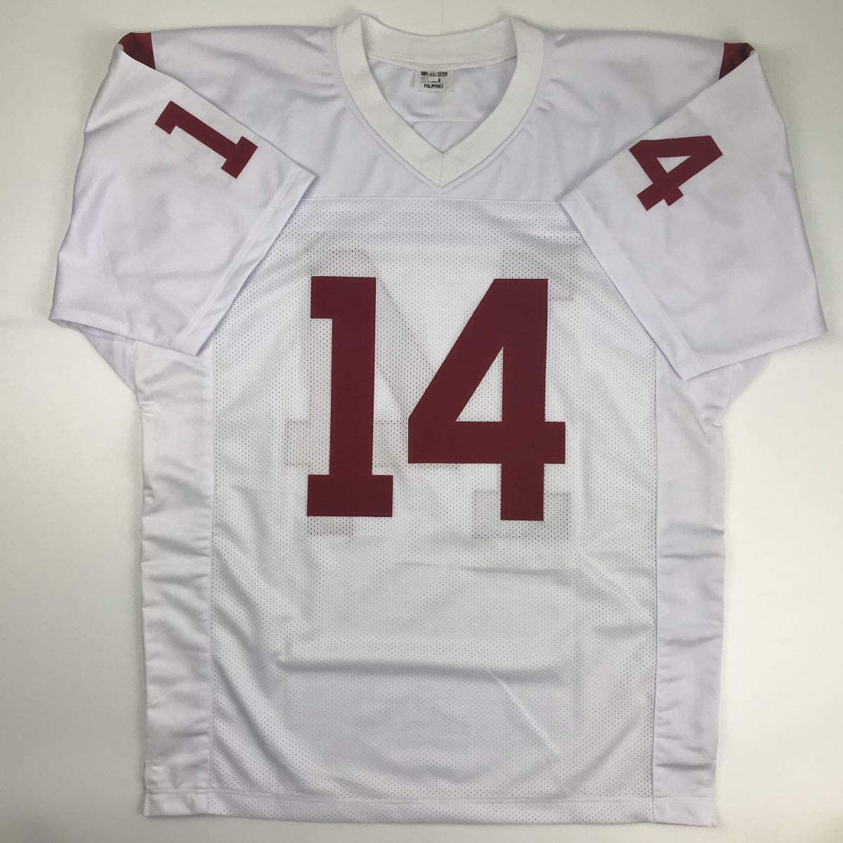 Autographed/Signed Sam Darnold USC Southen Cal White College Football Jersey JSA COA