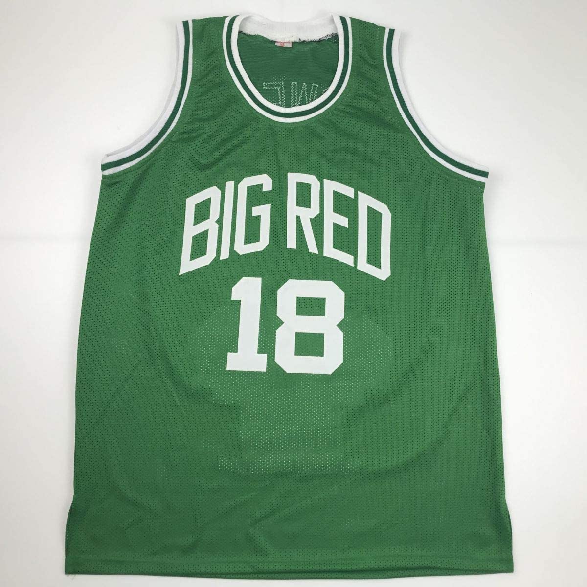 Autographed/Signed Dave Cowens Boston Green Stat Basketball Jersey PSA/DNA COA