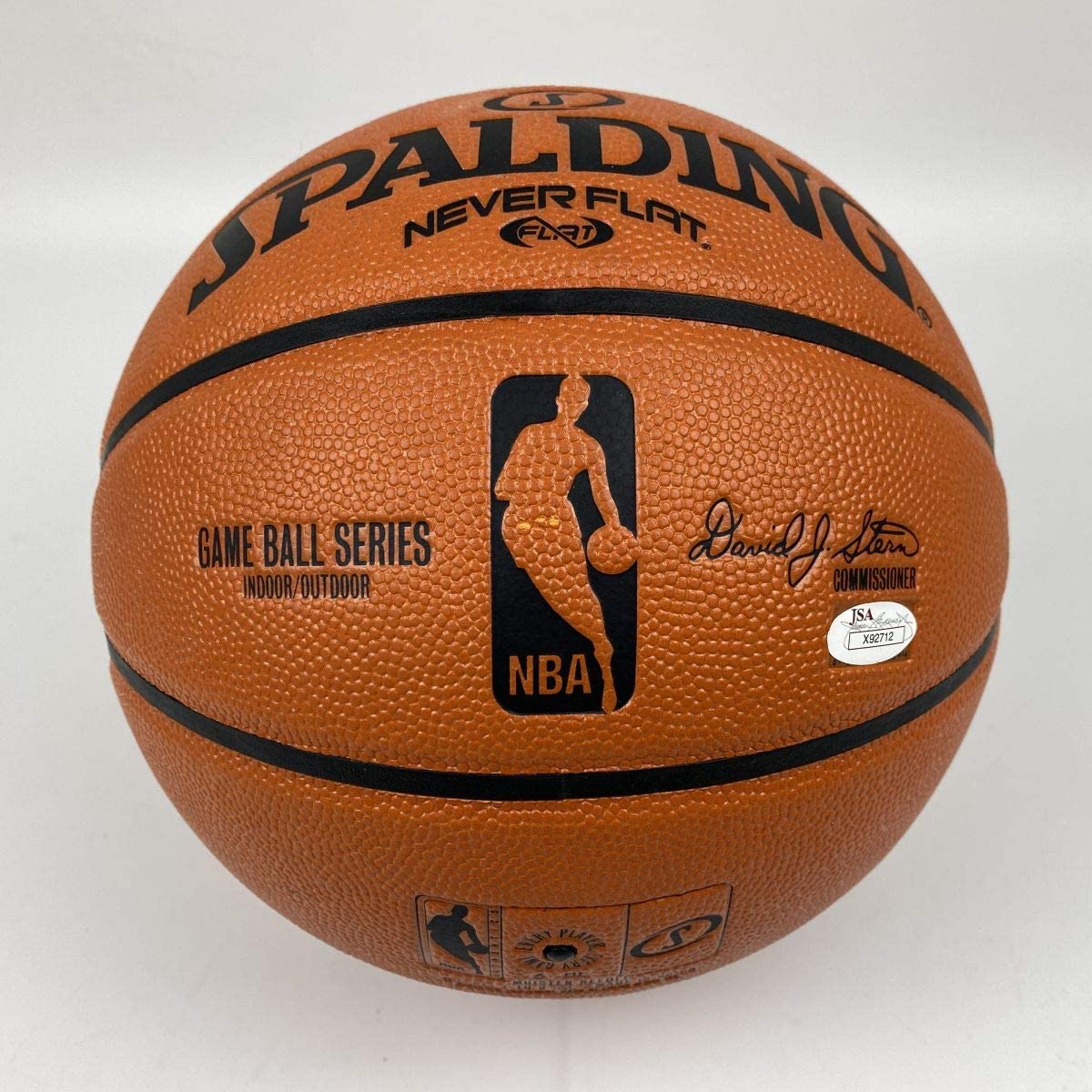 Autographed/Signed Anthony Davis Los Angeles Lakers Full Size Spalding Basketball JSA COA Holo