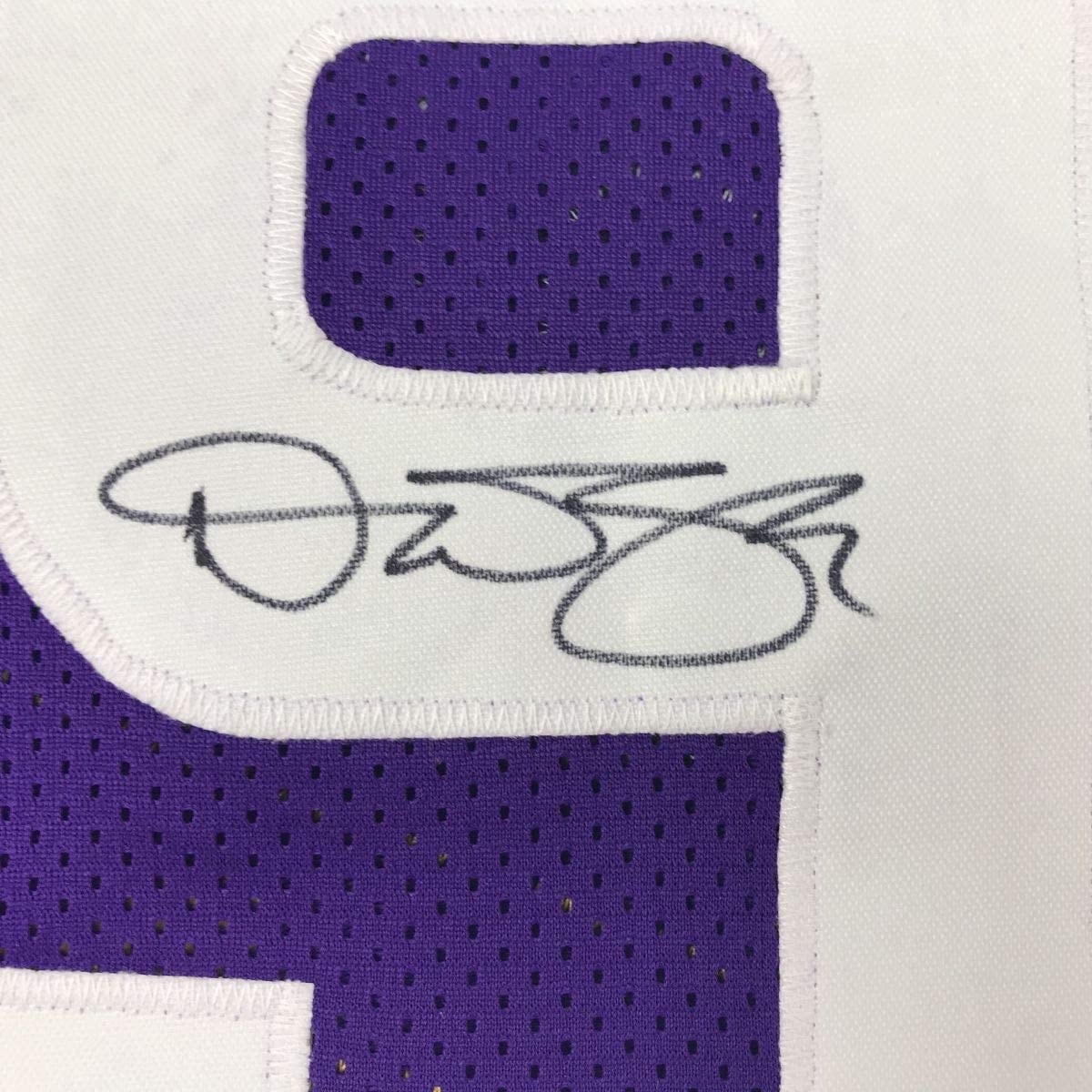 Autographed/Signed Dan Majerle Phoenix Purple Basketball Jersey Beckett BA COA