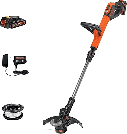 BLACK+DECKER 20V MAX* String Trimmer / Edger, 12-Inch (LSTE525)