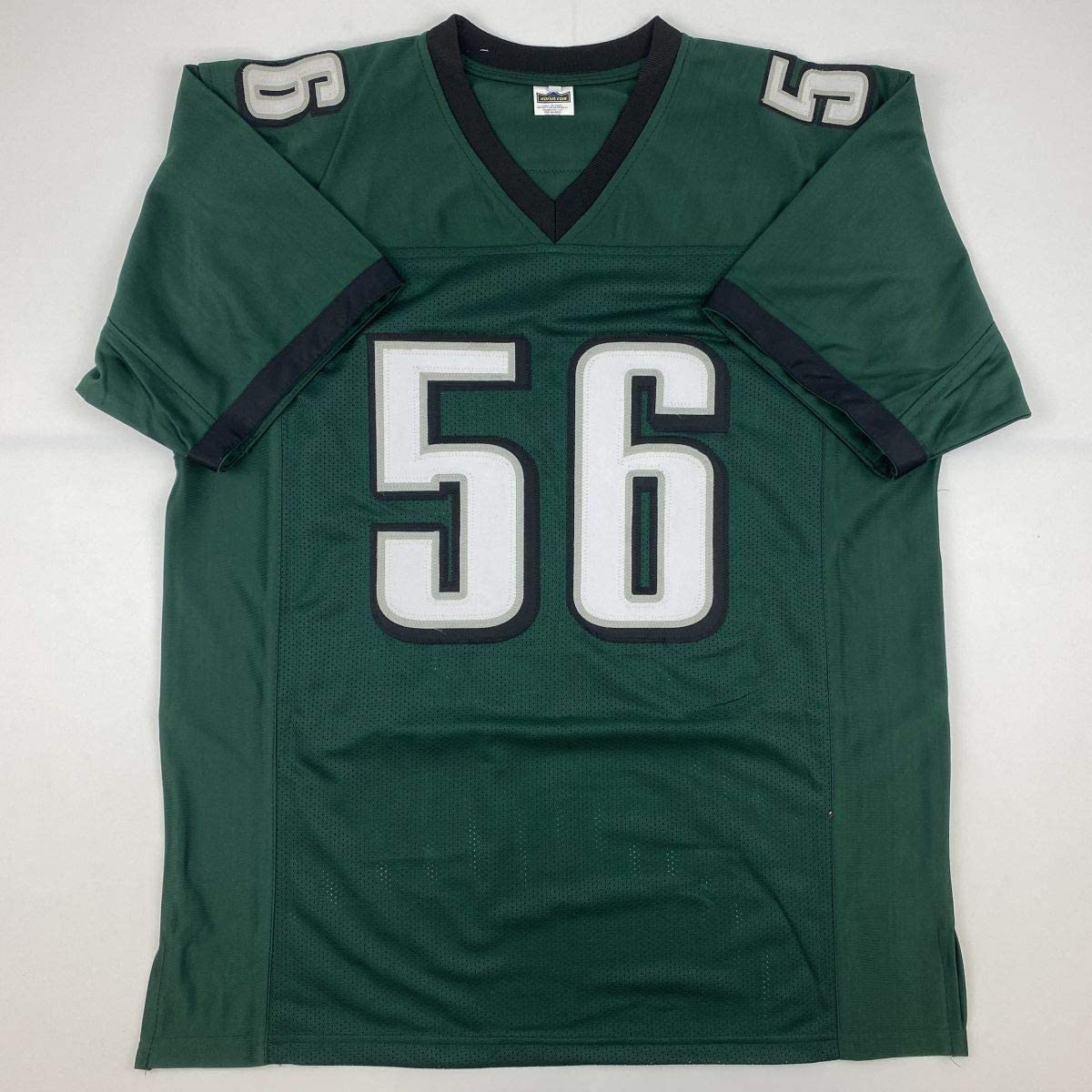Autographed/Signed Chris Long Philadelphia Green Football Jersey JSA COA