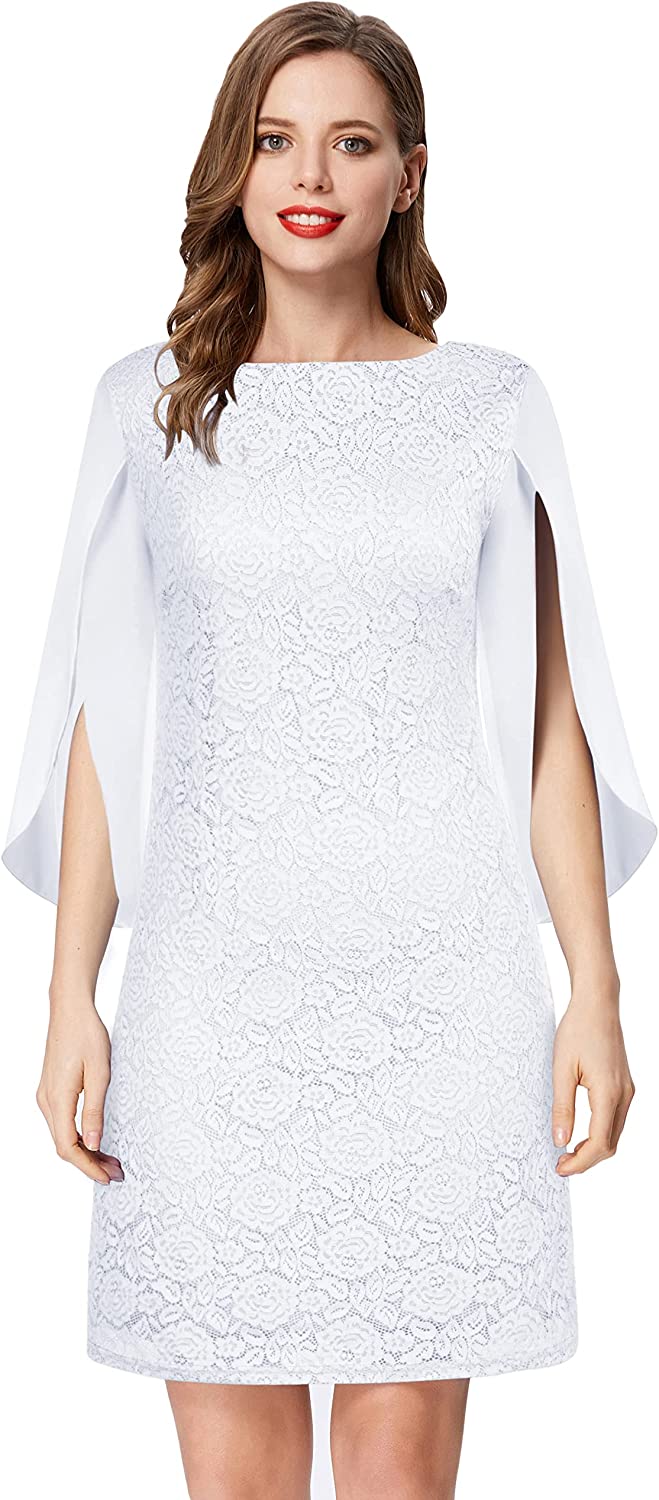 GRACE KARIN Women Loose Chiffon Dress Elegant Evening Dress for Cocktail Party