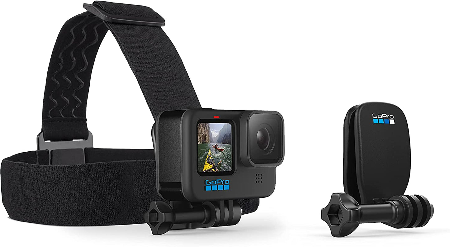 GoPro Head Strap with QuickClip - Official GoPro Mount,Black