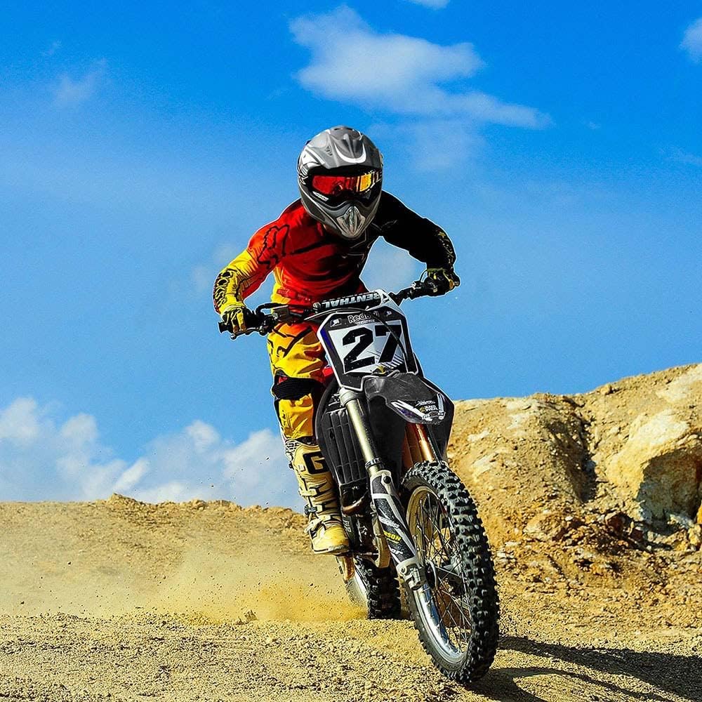 AHR Adult Offroad Dirt Bike Helmet Motocross ATV Dirtbike Outdoor BMX MX Full Face Motorcycle Helmet DOT Approved
