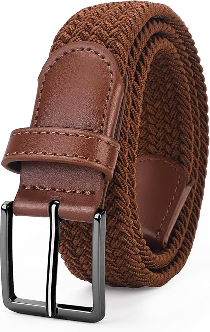 Kids Elastic Stretch Braided Belt for Golf, Youth baseball belt for Boys and Girls 1äó� Wide.