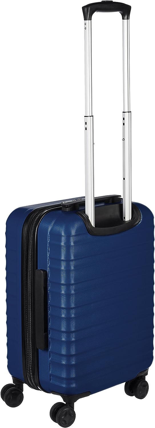 Amazon Basics 2-Piece Set Hardside Spinner, Black