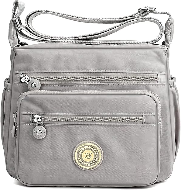 Women's Shoulder Bags Multi-Pocket Casual Crossbody Bag Handbags Waterproof Nylon Messenger Travel Bags Ladies Tote