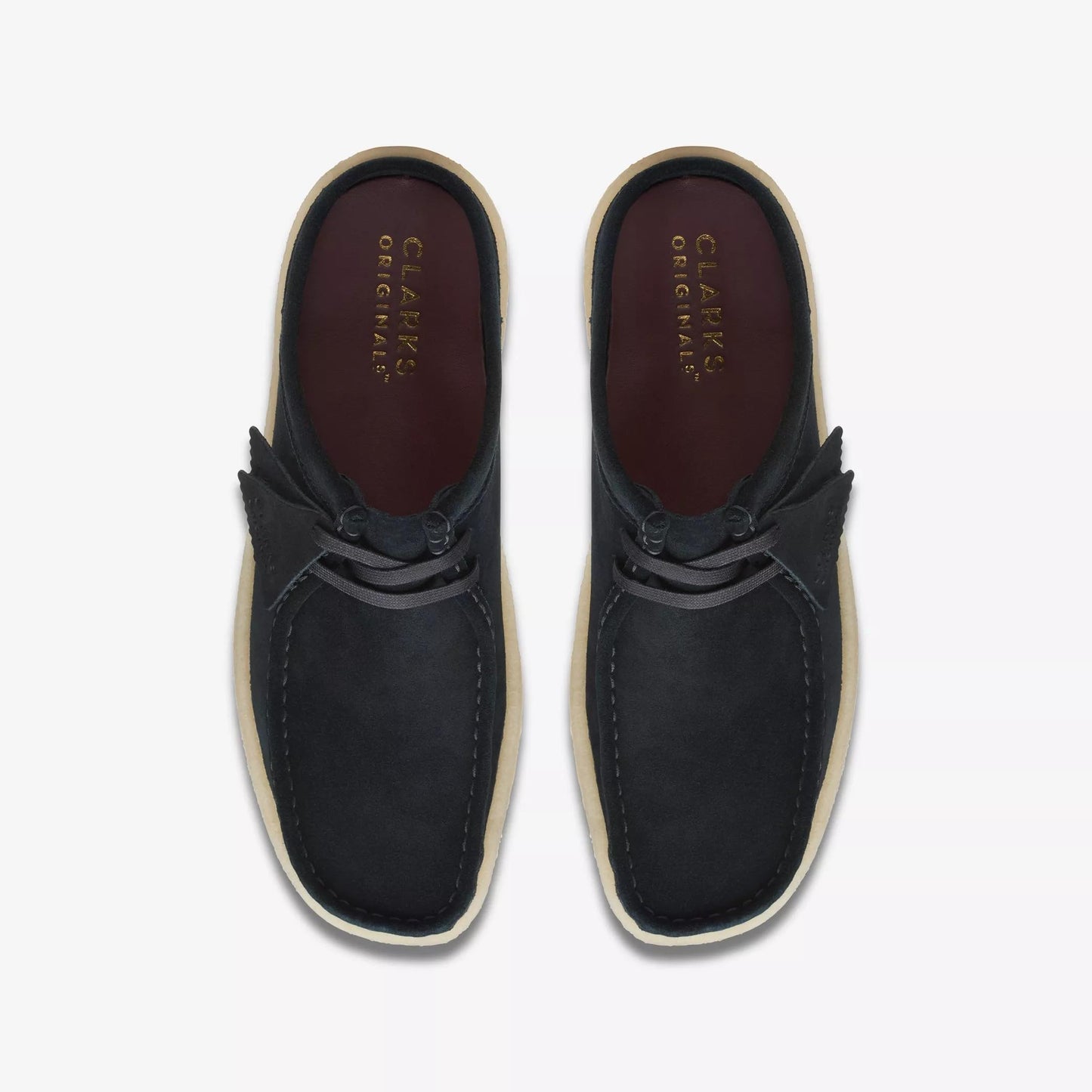 Clarks Men's Wallabee Cup Lo Mules, Black Suede, 10 M US, 26167285