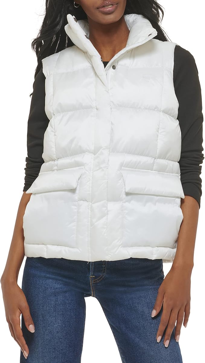 Levi's Women's Sporty Box Quilted Puffer Vest