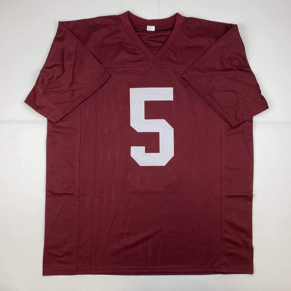 Autographed/Signed Christian McCaffrey Stanford Red College Football Jersey JSA COA
