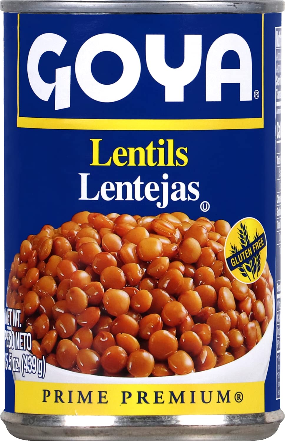 Goya Foods Lentils, 15.5 Ounce (Pack of 24)