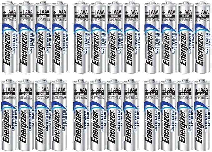 24 x AAA Energizer Ultimate Lithium (L92) Batteries