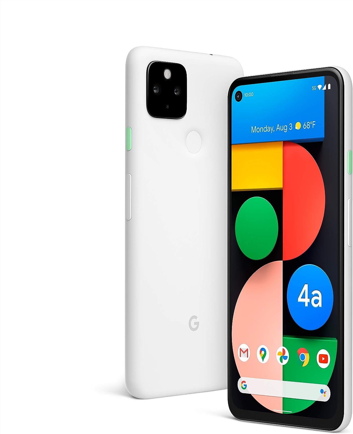 Google Pixel 4a with 5G - Android Phone - New Unlocked Smartphone with Night Sight and Ultrawide Lens - Just Black