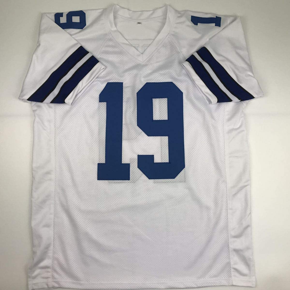 Autographed/Signed Amari Cooper Dallas White Football Jersey JSA COA
