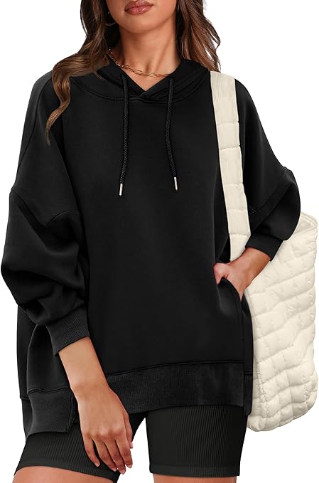 XIEERDUO Womens Oversized Hoodies Sweatshirt-Pullover Sweatshirts with Pockets Fall Outfits 2024