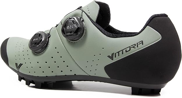 Vittoria KOM MTB Cycling Shoes - Celeste Green/Black EU 43.5