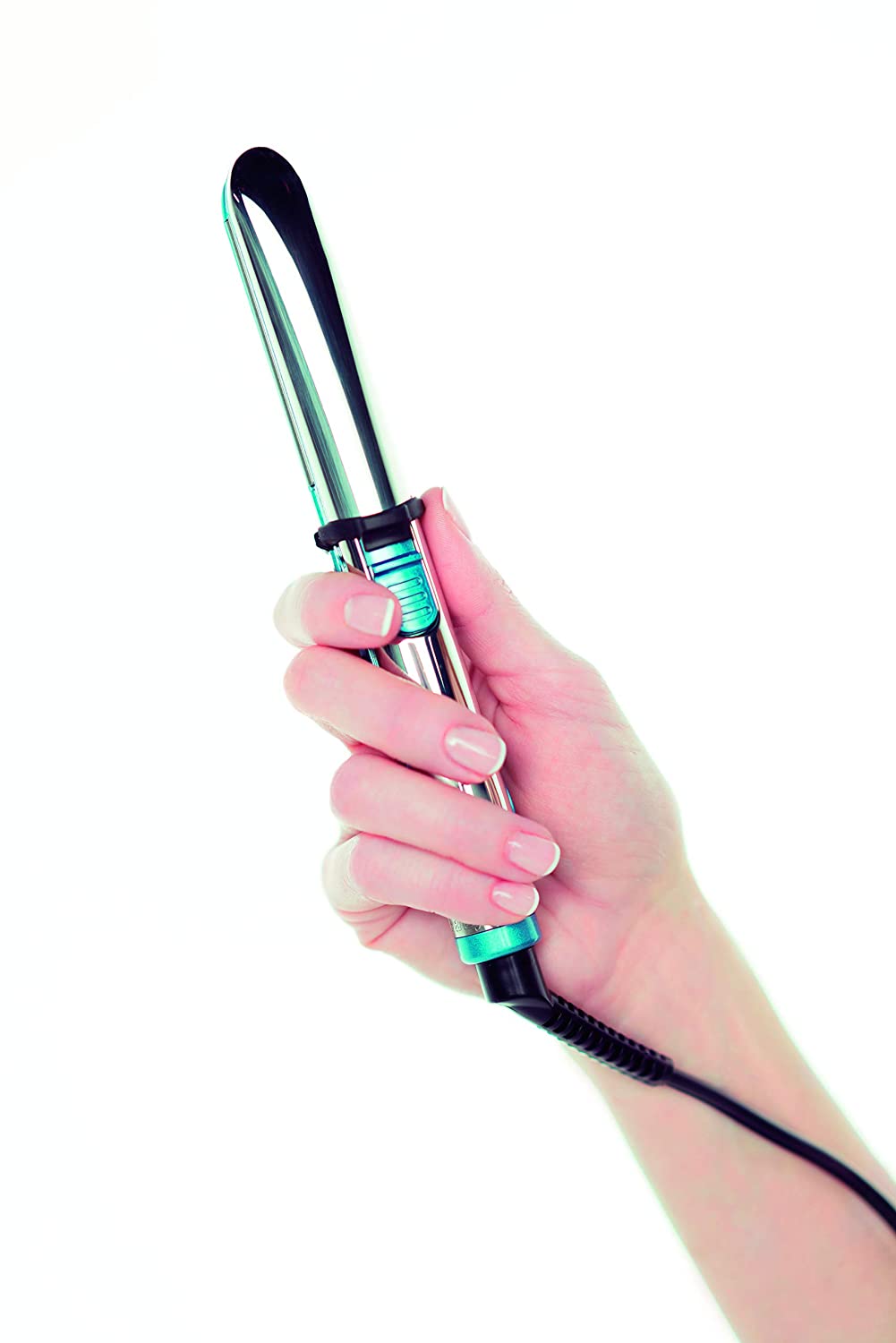 BabylissPRO Nano Titanium Prima Ionic Hair Straightener, Curl and Straighten Hair With One Professional Tool