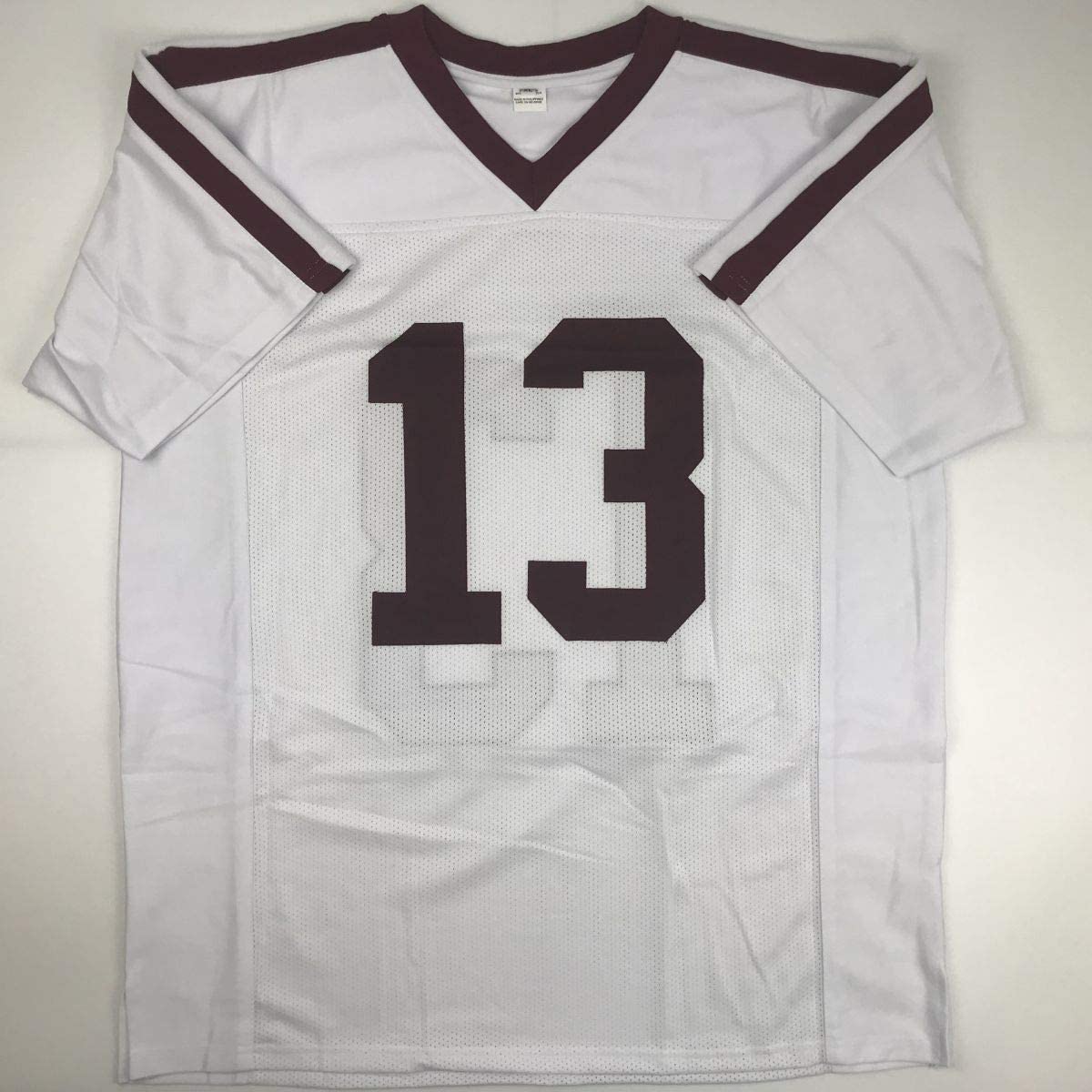 Autographed/Signed Mike Evans Texas A&M White College Football Jersey PSA/DNA COA
