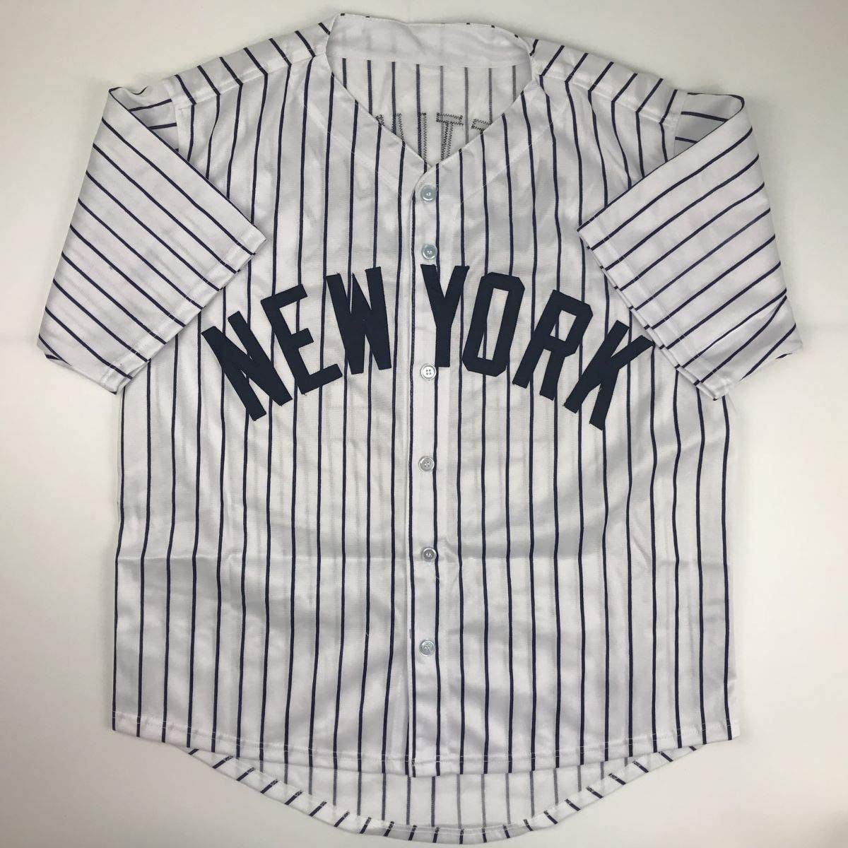 Autographed/Signed Don Mattingly New York Yankees Pinstripe Baseball Jersey JSA COA