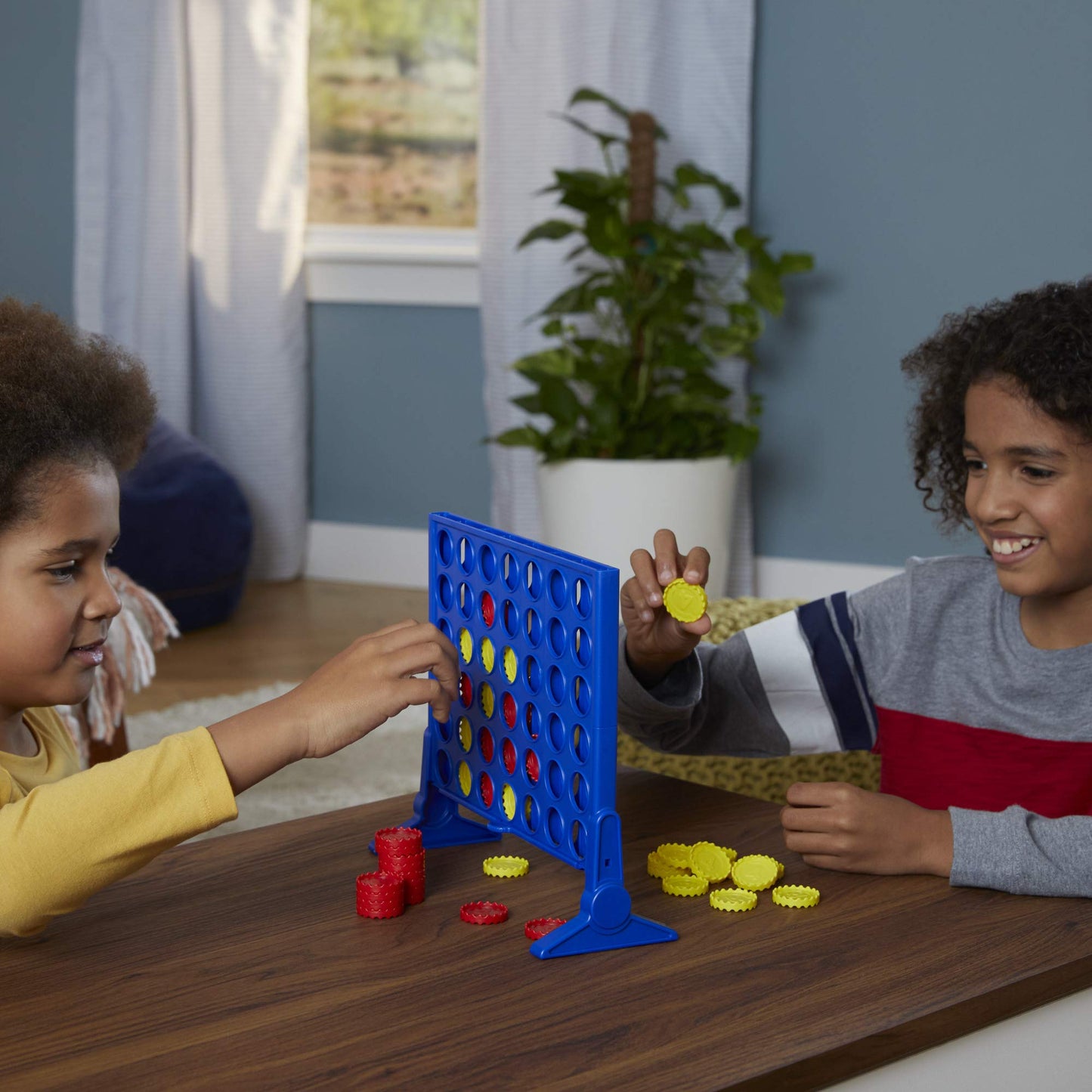 Hasbro Gaming Connect 4 Classic Grid,4 in a Row Game, Strategy Board Games