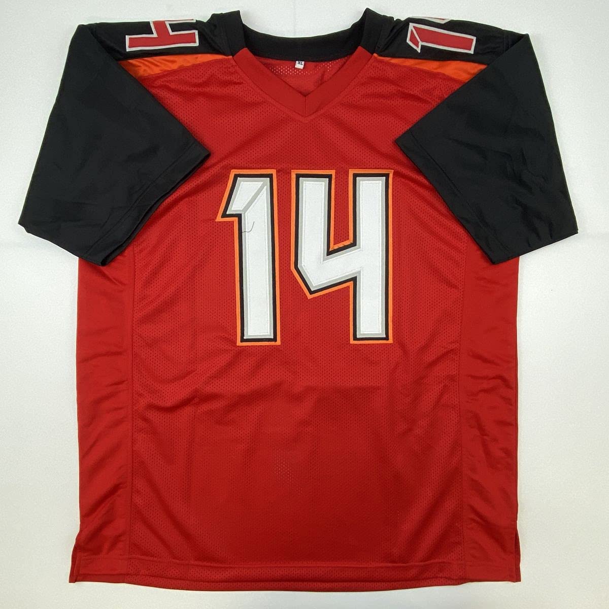 Autographed/Signed Chris Godwin #14 Tampa Bay Retro Red Football Jersey JSA COA