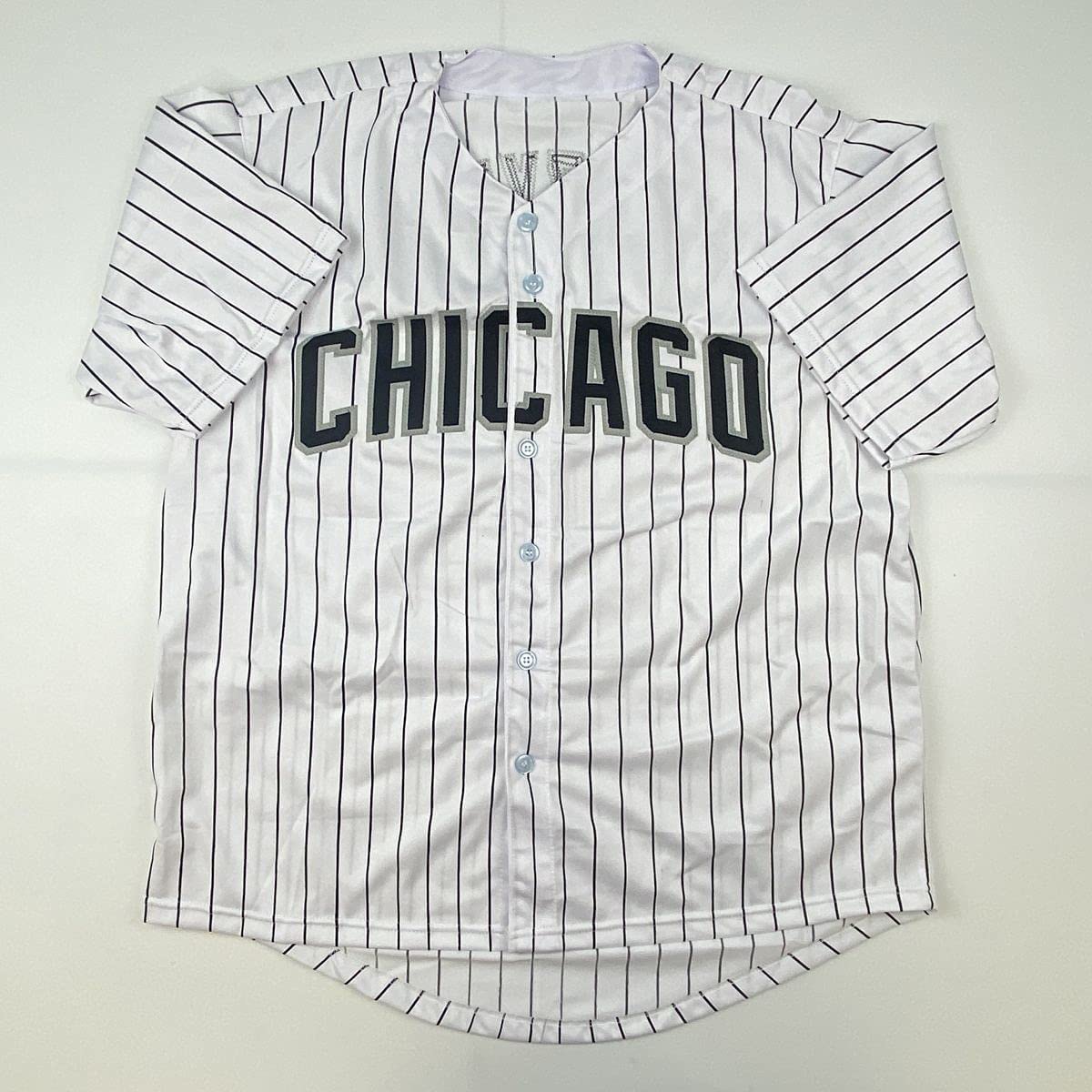 Autographed/Signed AJ A.J. Pierzynski Chicago Pinstripe Baseball Jersey PSA/DNA COA