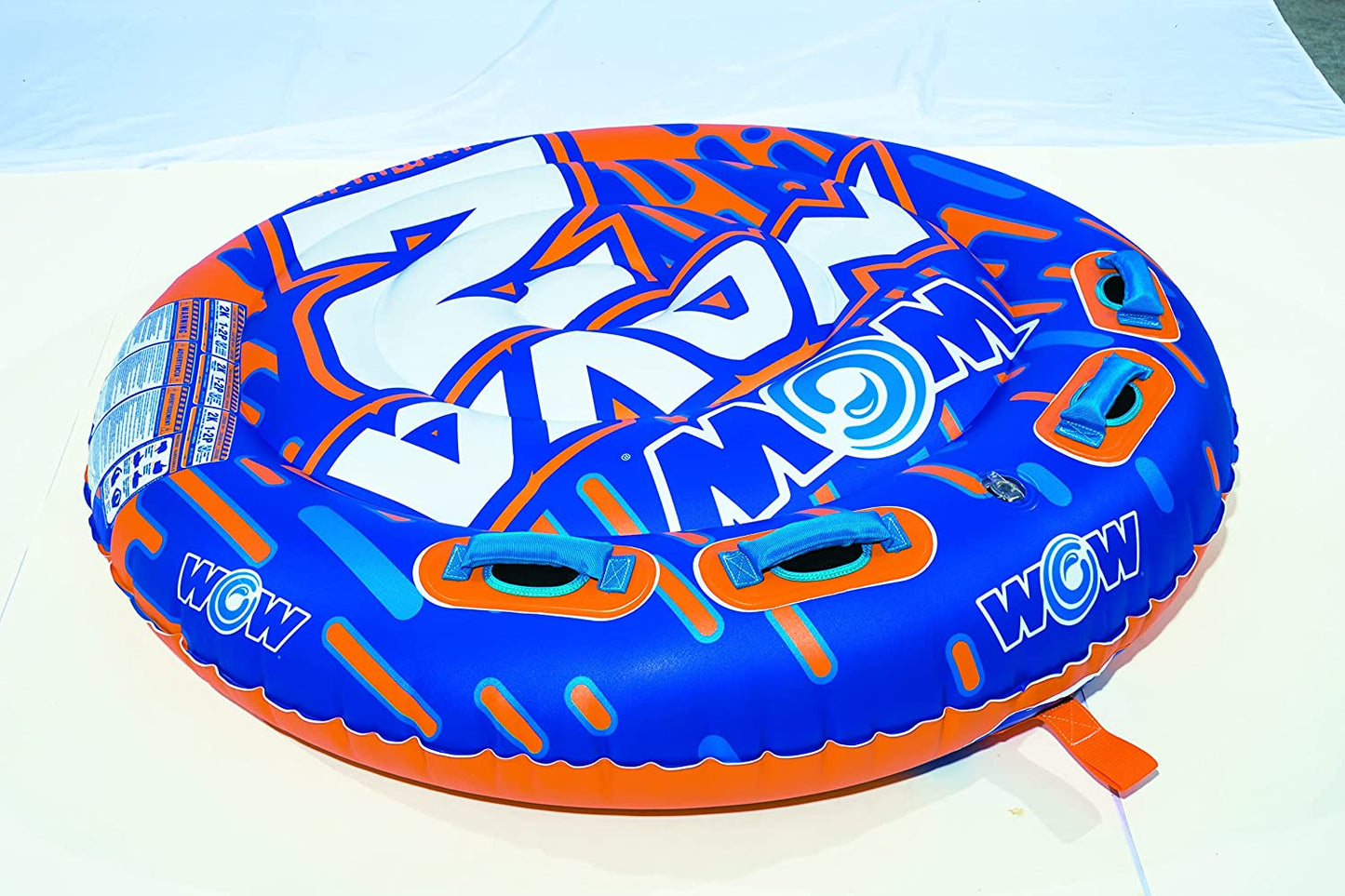 WOW Sports Nova 2 Person 2P Towable Deck Tube (22-WTO-3984)