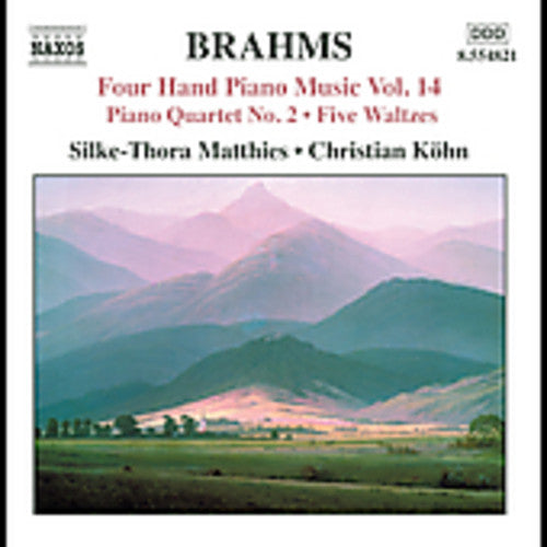 Brahms / Matthies / Kohn - Four Hand Piano Music 14 - Music CD