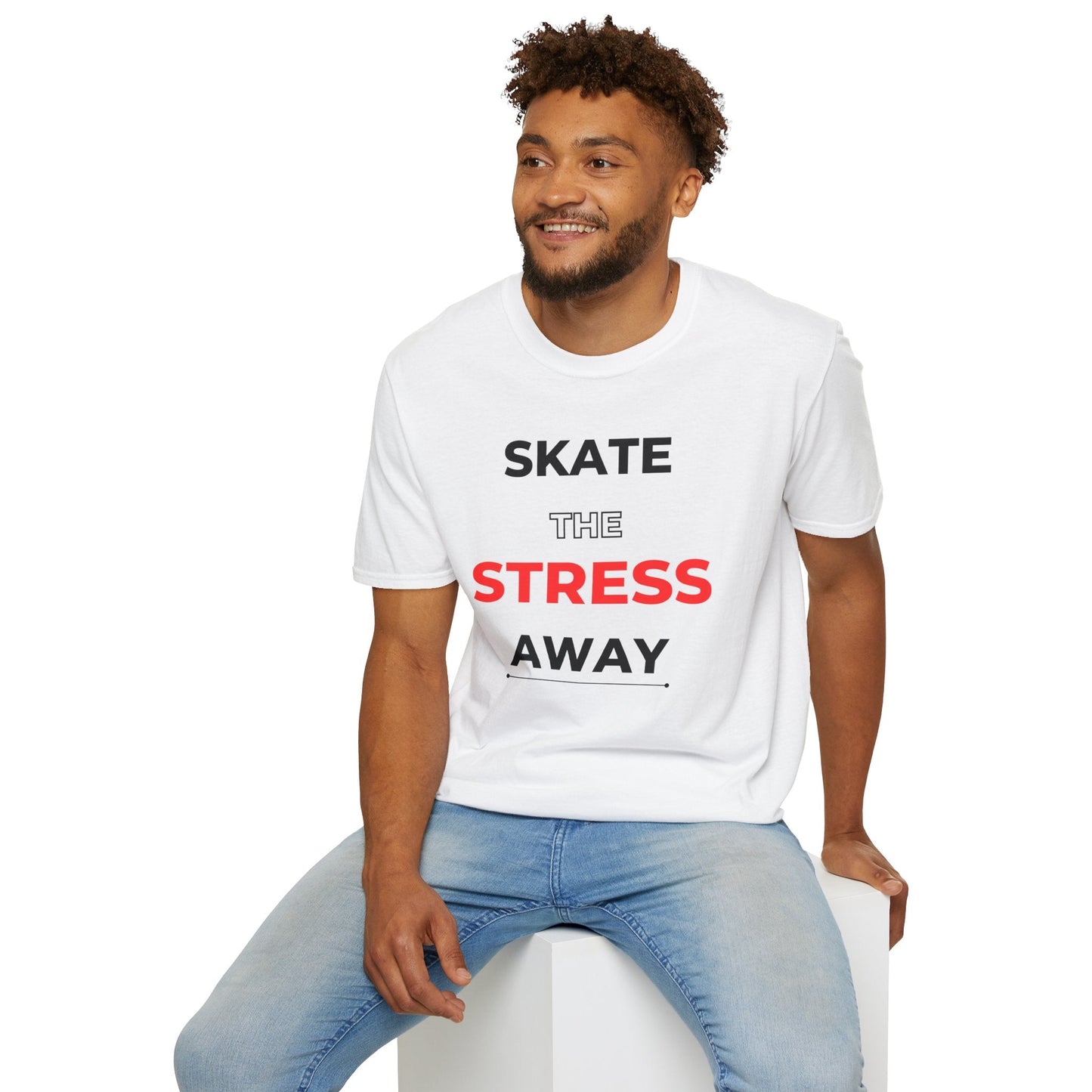 Skate The Stress Away Unisex T-Shirt