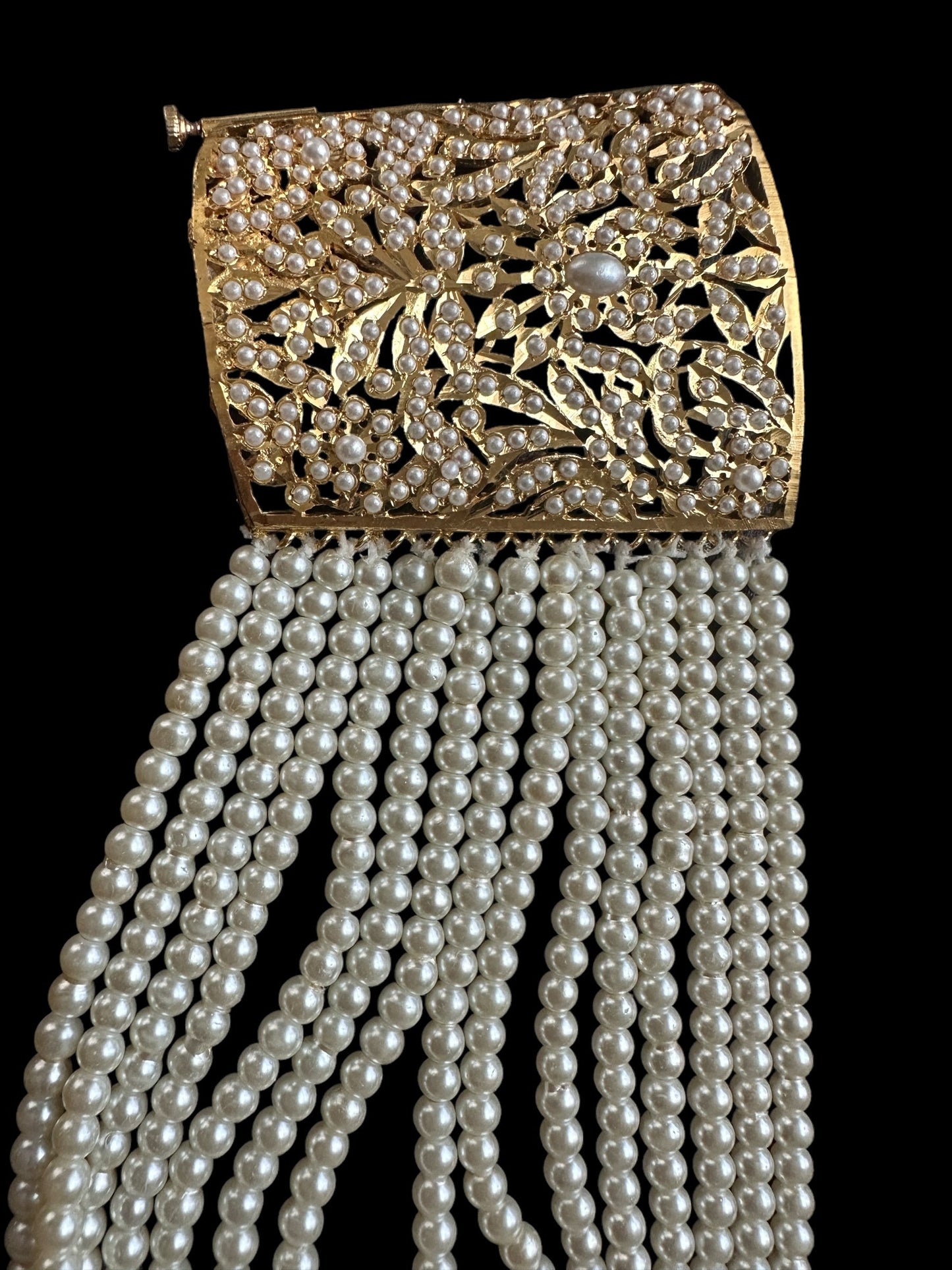 B302 Jadau bahi / bracelet ( SHIPS IN 3 WEEKS )
