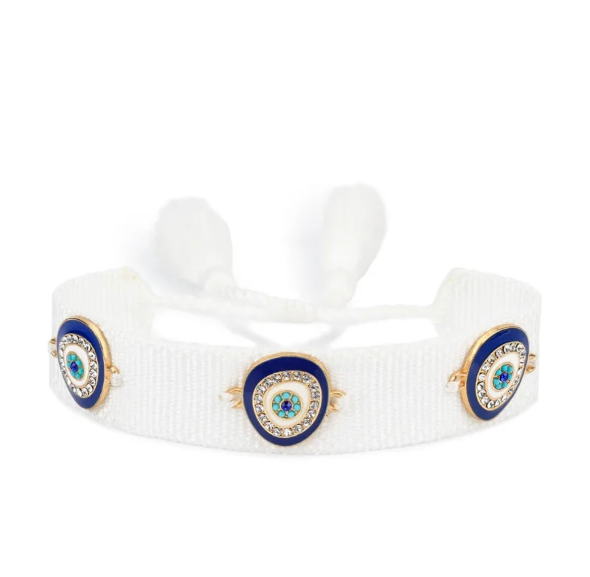 Evil Eye Tassle Bracelet