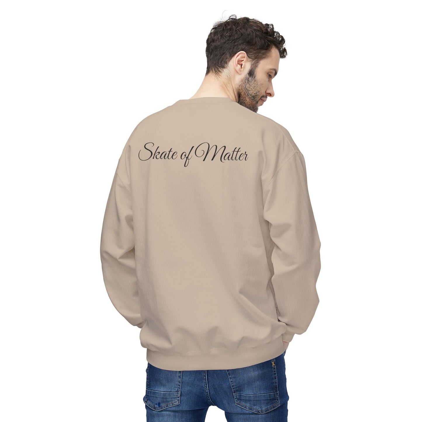 Skate Addict Unisex Fleece Crewneck Sweatshirt