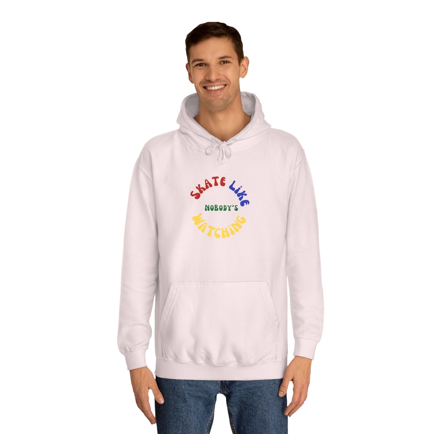 Primary Skate Like Nobody's Watching Unisex Hoodie