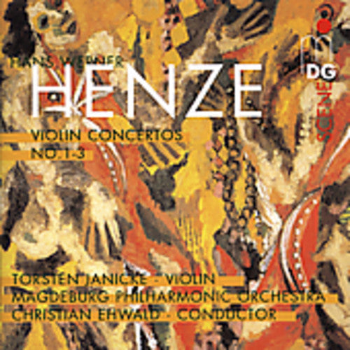 Henze / Janicke / Madler / Ehwald / Magdeburg Phil - Violin Concertos 1 2 & 3 - Music CD