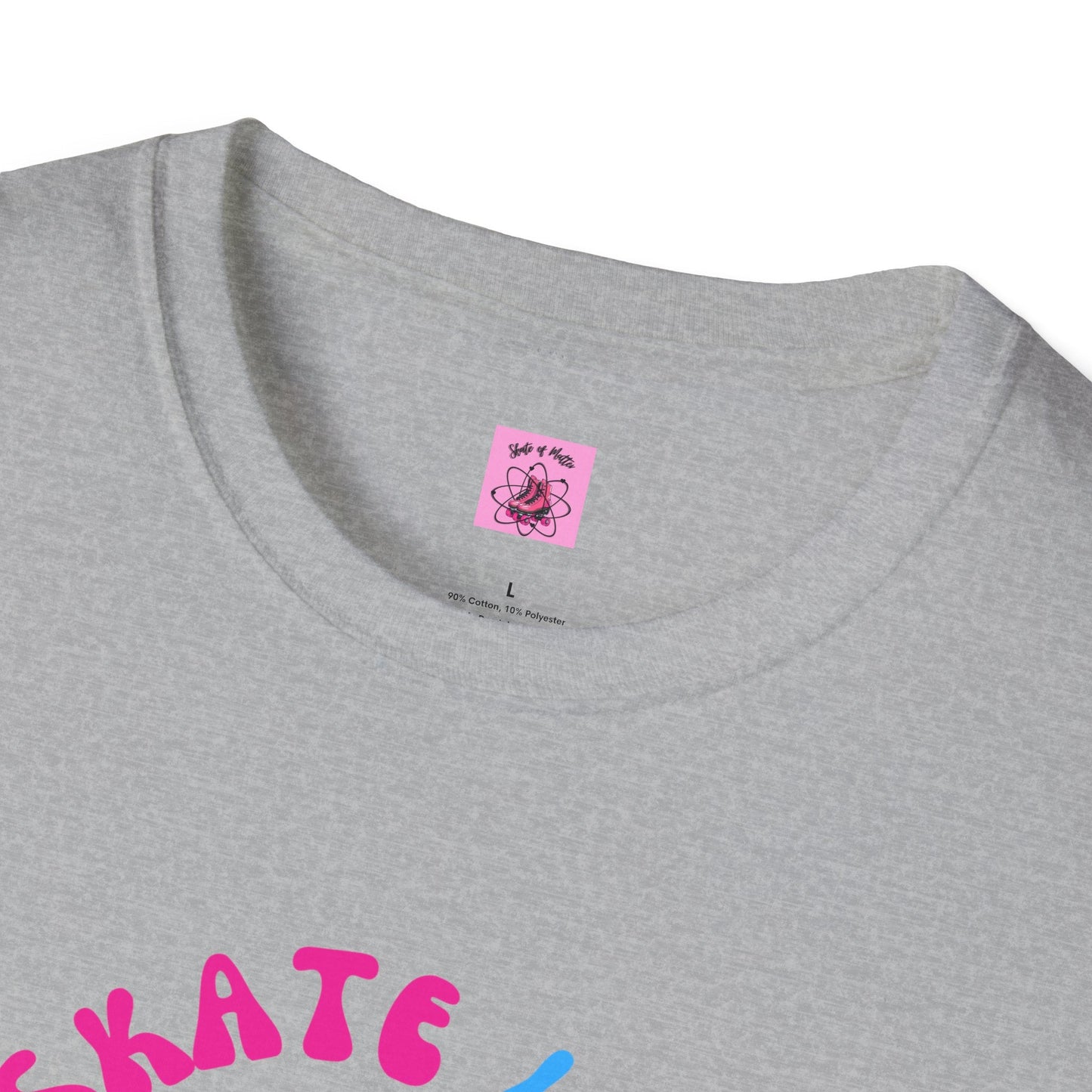 Colorful Skate Like Nobody's Watching Unisex Tee