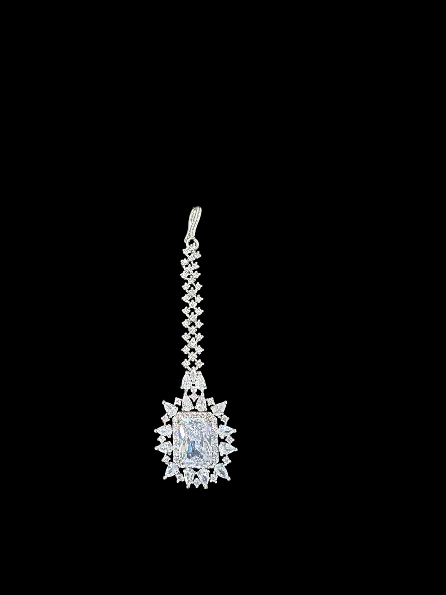 BR317 Sarah silver plated bridal set ( READY TO SHIP )