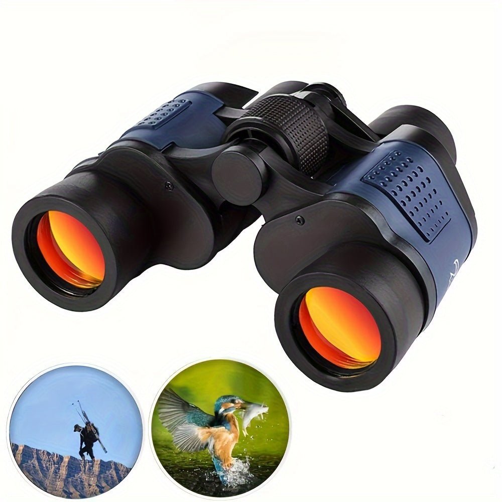 Binoculars For Adults High Power,60x60 With Low Light Night Vision Waterproof Binoculars Watching Outdoor Sports Concerts Binoculars For Bird Watching Professional