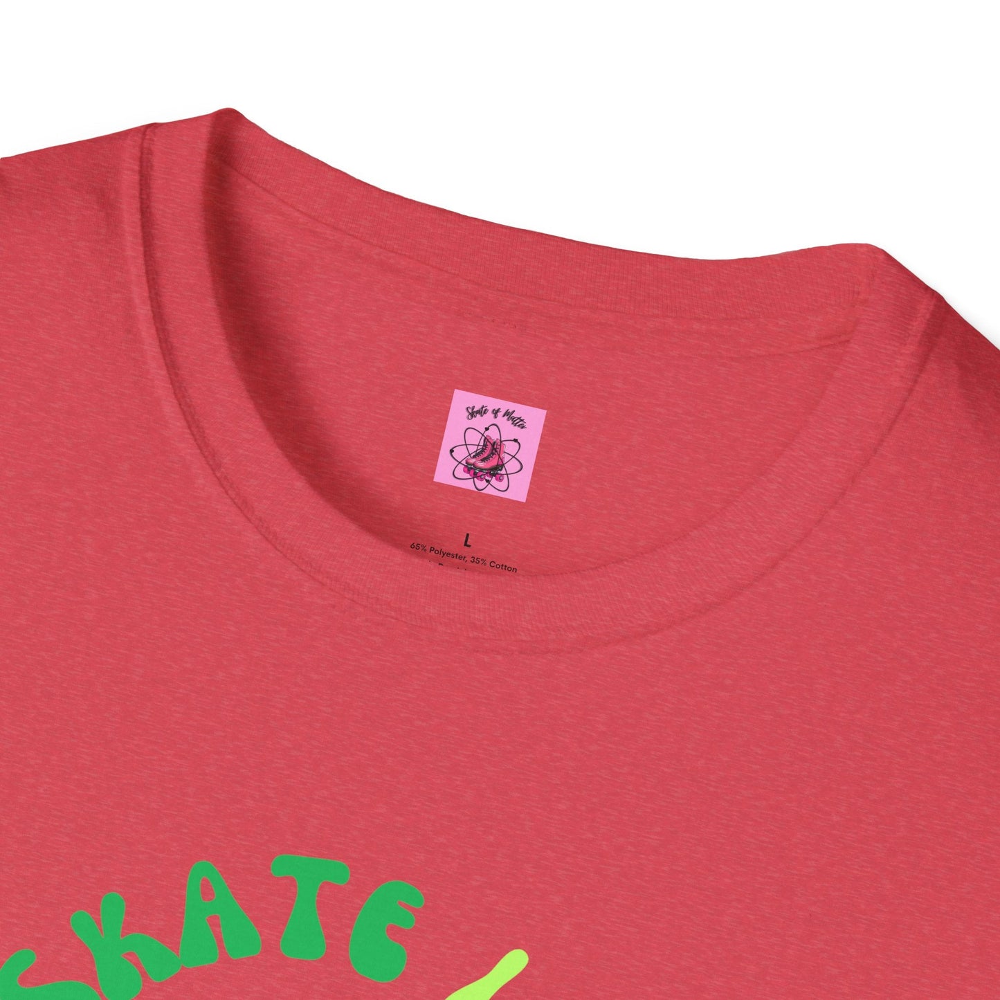 Skate Like Nobody's Watching Blue/Green Unisex T-Shirt