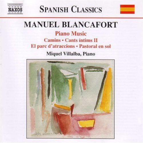 Blancafort / Villalba - Complete Piano Music 3 - Music CD