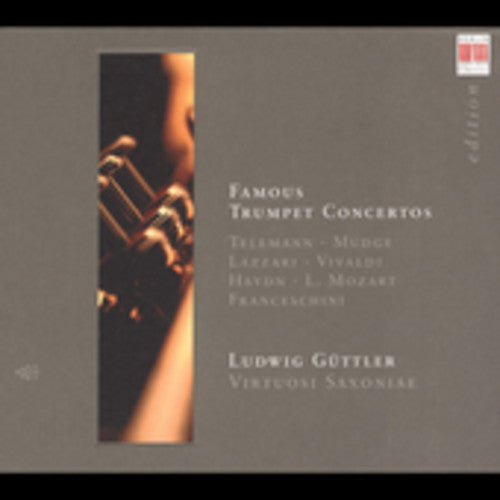 Virtuosi Saxoniae / Guttler - Famous Trumpet Concertos - Music CD