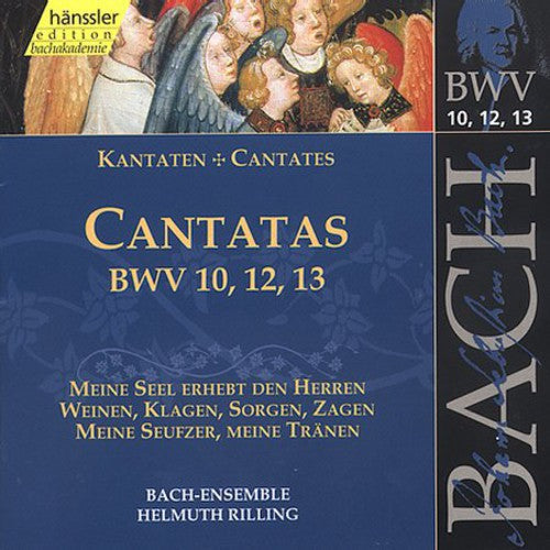 J.S. Bach - Sacred Cantatas BWV 10 12 13 Music CD