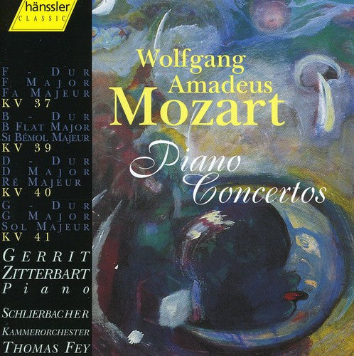 Mozart / Zitterbart - Piano Concertos 37 39 40 41 - Music CD