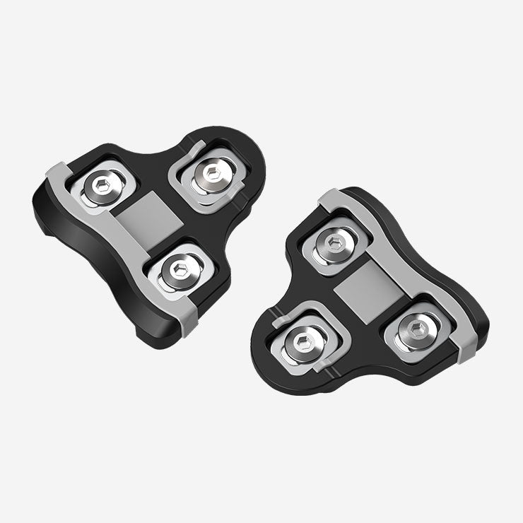 ASSIOMA Black Power Meter Cleats (0° float)