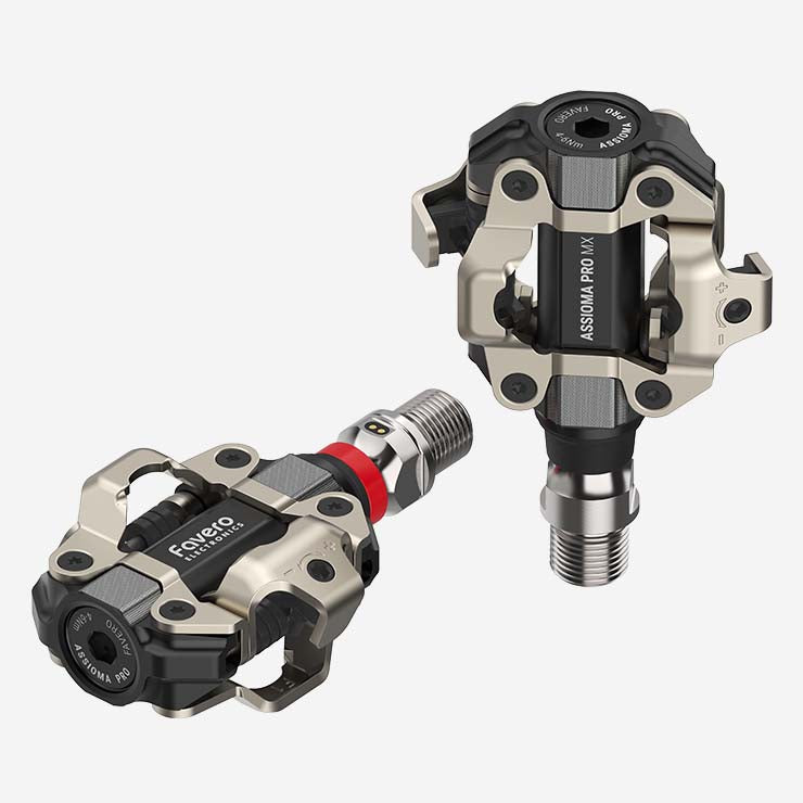 ASSIOMA PRO MX-1 | Gravel/ MTB Cycling power meter w/ left pedal sensor
