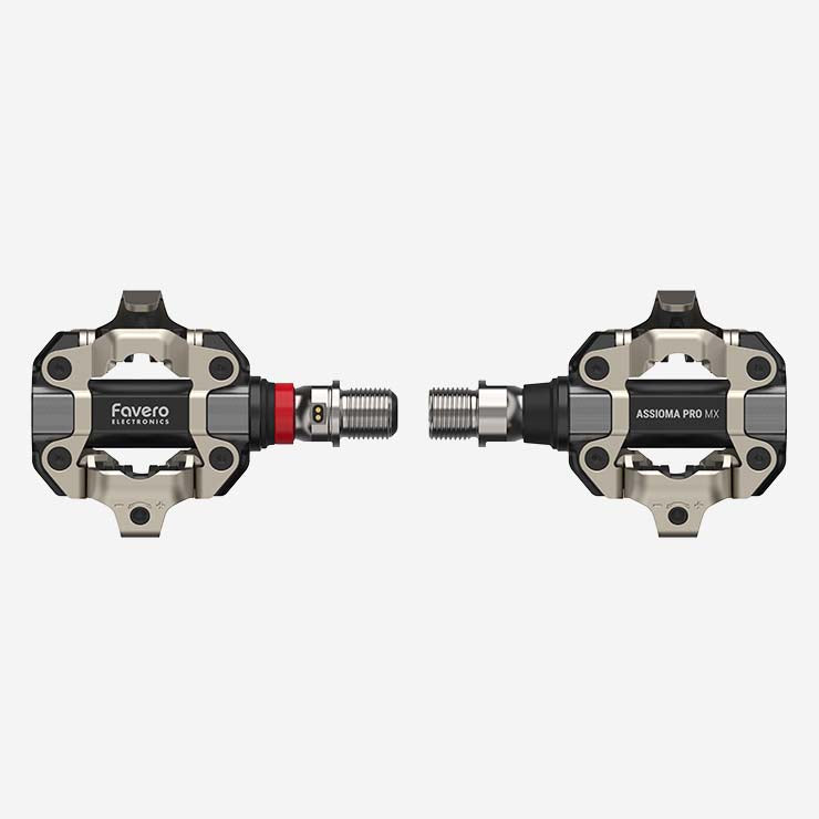 ASSIOMA PRO MX-1 | Gravel/ MTB Cycling power meter w/ left pedal sensor